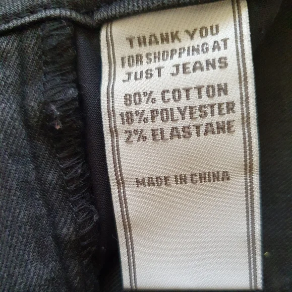 Just Jeans Black Fit Enhancer Jeans Size 16 - Picture 4 of 4